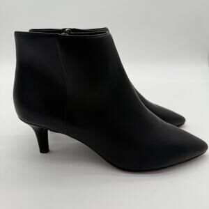 Aerosoles Edith Faux Leather Comfort Casual Ankle Booties NWOB 9